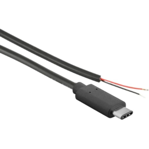 Cabo de carregamento USB-C 2 em 1, 1.00m (preto)