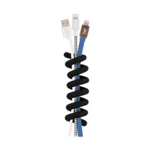 Organizador de Cabos TNB Preto PK6 Duplo CLIP2BK