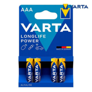 Varta Pilha Alcalina LR03 AAA Caixa 4Un