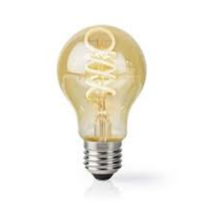 Lâmpada LED Wifi E27 NEDIS WIFILT10GDA60