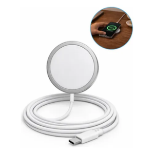 Carregador Magsafe C/ Suporte 15W Type-C 1m