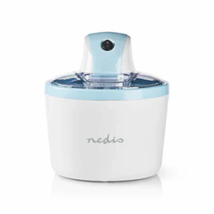Máquina de gelados Nedis 1,2 Litros, Azul - branco - Alumínio - Plástico