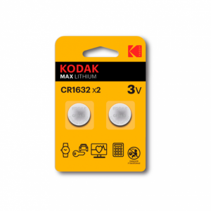 Kodak ULTRA lithium CR1632 battery (2 pack)