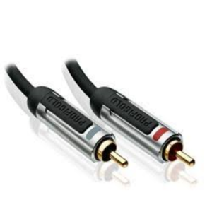 Profigold - Cabo de Áudio Stereo 2x RCA M - 2x RCA M - 2m
