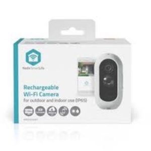 Câmara Wi-fi Exterior Bateria NEDIS 1080p IP65 -5200mAh
