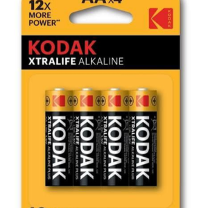 Kodak XTRALIFE alkaline AA battery (4 pack)