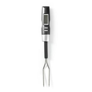 Termómetro de carne Nedis Configuração de temperatura | Display LCD | 0 - 110 ° C | Prateado & preto