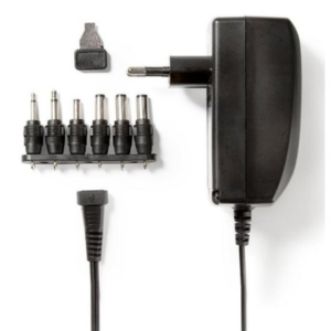 Transformador Universal Nedis 27 W Preto