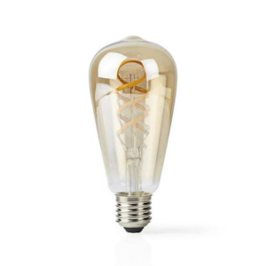 Lâmp. LED Filam. Branco Qt e Frio|Wi-Fi|E27|806 lm|7 W|Globo