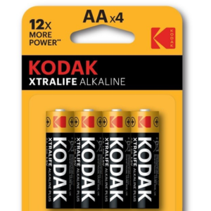 Kodak XTRALIFE alkaline AA battery (4 pack)