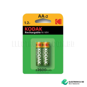 Kodak  rechargeable Ni-MH AA battery 2600mAh (2 pack)