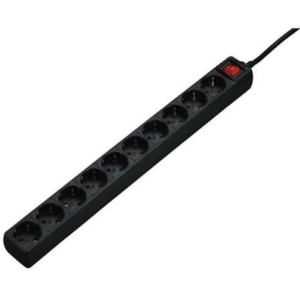 Extensão com 10 tomadas 230 V  50/60 Hz