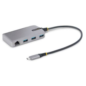 3-Port USB 3.1 Gen1 (USB 3.0) Hub Type C with Gigabit