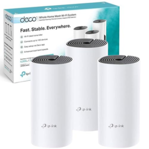 TP-Link Deco M4(3-pack) AC1200 Whole-Home Mesh Wi-Fi System