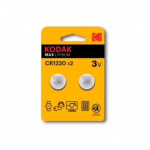 Kodak ULTRA lithium CR1220 battery (2 pack)