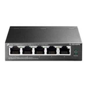 TP-Link TL-SG105PE 5-Port Gigabit Easy Smart Switch with 4-+