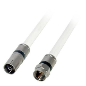 Cabo coaxial IEC macho - fêmea 3m