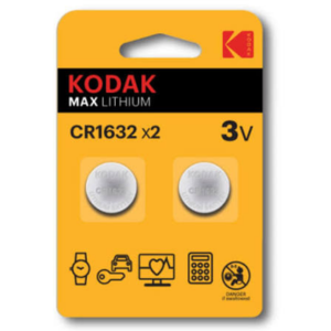 Kodak ULTRA lithium CR1632 battery (2 pack)