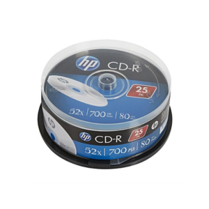 CDR 52X 25PK cake box HP 700MB