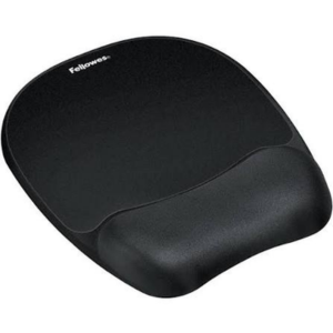 Gel Mouse Pad with wrist rest, 240x21x212mm, black