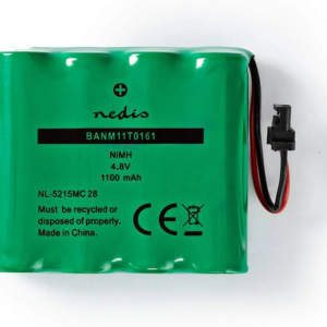 Pacote de baterias recarregáveis 4,80 V | de 1100 mAh