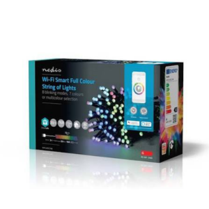 Luzes Decorativas Nedis WI-FI RGB 168 Leds 20m
