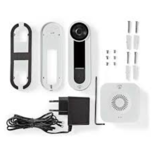 Video Porteiro Nedis Smartlife 1536p Inclui Campainha