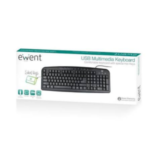 Teclado multimídia USB - layout PT QWERTY
