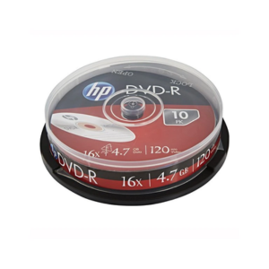 DVD-R 16X 10PK cake box HP 4.7GB
