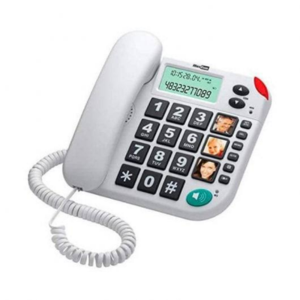 Telefone Fixo Maxcom KXT709 Cinzento