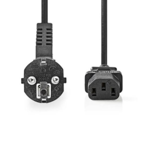 Cabo de Energia Nedis 3m C13 Preto CEGP10000BK30