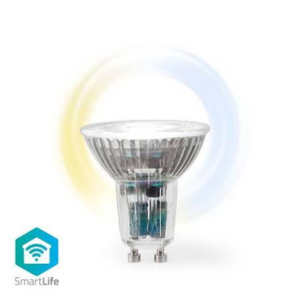 Lâmpada Nedis LED GU10 4,5W 345lm 4000K Regulável-frio 1 un