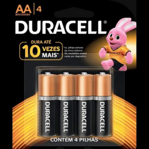 Pilhas Alcalinas AA 1,5 V |10unid