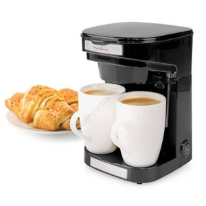 Cafeteira | Máx: 0,25 L | 2 chávenas  |Preto