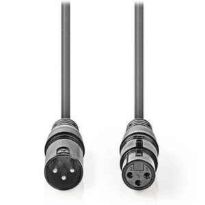 Nedis Cabo áudio estéreo, 3.5 mm Macho, 2x RCA Macho, 1.5m