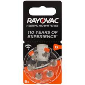 Pilhas p aparelho auditivo 1.4 V 290 MAH 8 PCS  RAYOVAC