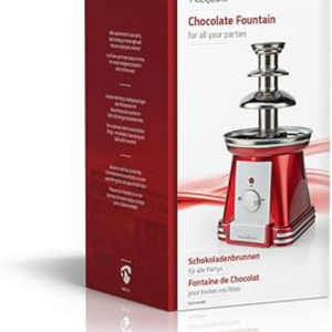 Fonte de chocolate Nedis 90 W | 320 mm | Vermelho branco