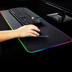 Tapete de Rato e Teclado Nedis c\Led GMPDL210BK