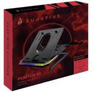 BASE PORTATIL SUREFIRE GAMING 17"" PORTUS X1 RGB   9 ANGULOS