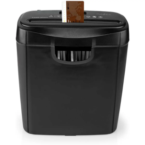 Trituradora de papel|10L |6x Páginas A4| DIN 2  190 W|Preto