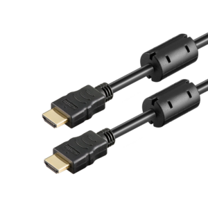 HDMI de alta velocidade com cabo Ethernet com ferrite 1,0m